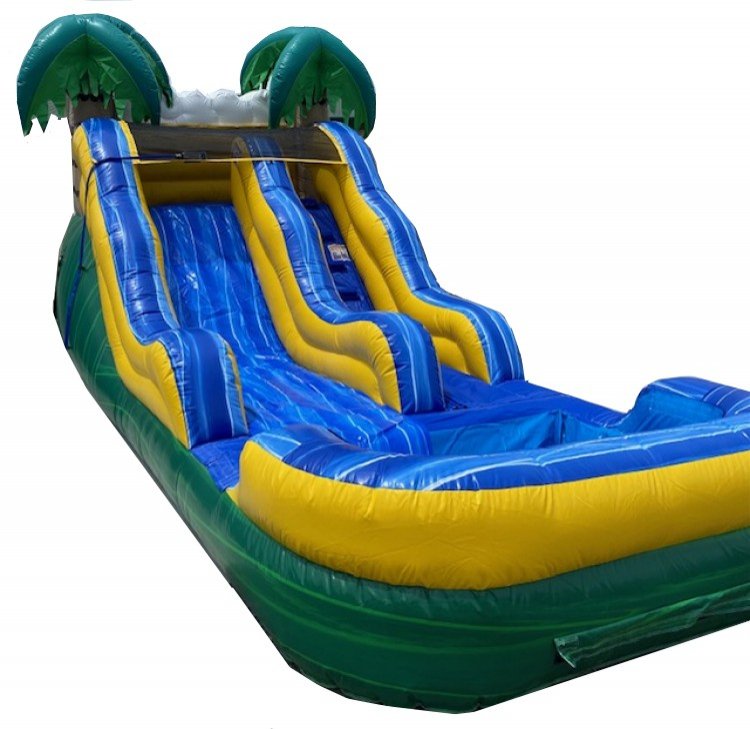 12ft Jungle Palm Water Slide