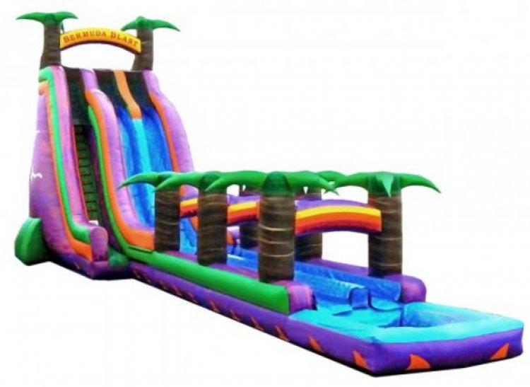 27ft Bermuda Blast Water Slide