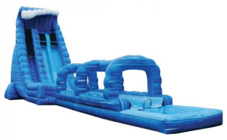 27ft Blue Crush Water Slide