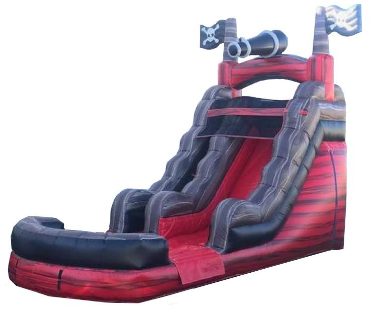 15ft Caribbean Pirate Water Slide