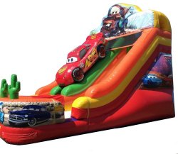cars20double20lane20inflatable20slide20party20rental20tulsa20oklahoma 772984438 Cars Double Lane Slide