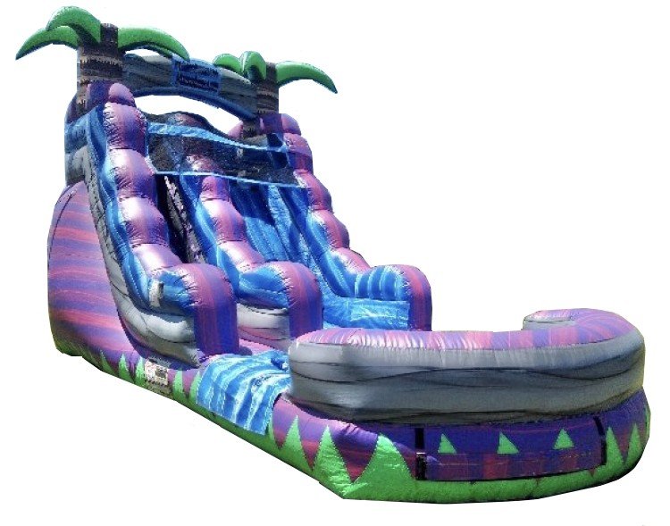 15ft Purple Crush Water Slide